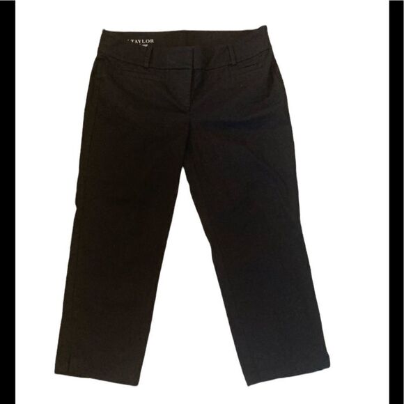 Ann Taylor Cambridge Black Pants Size 4 - Picture 1 of 7